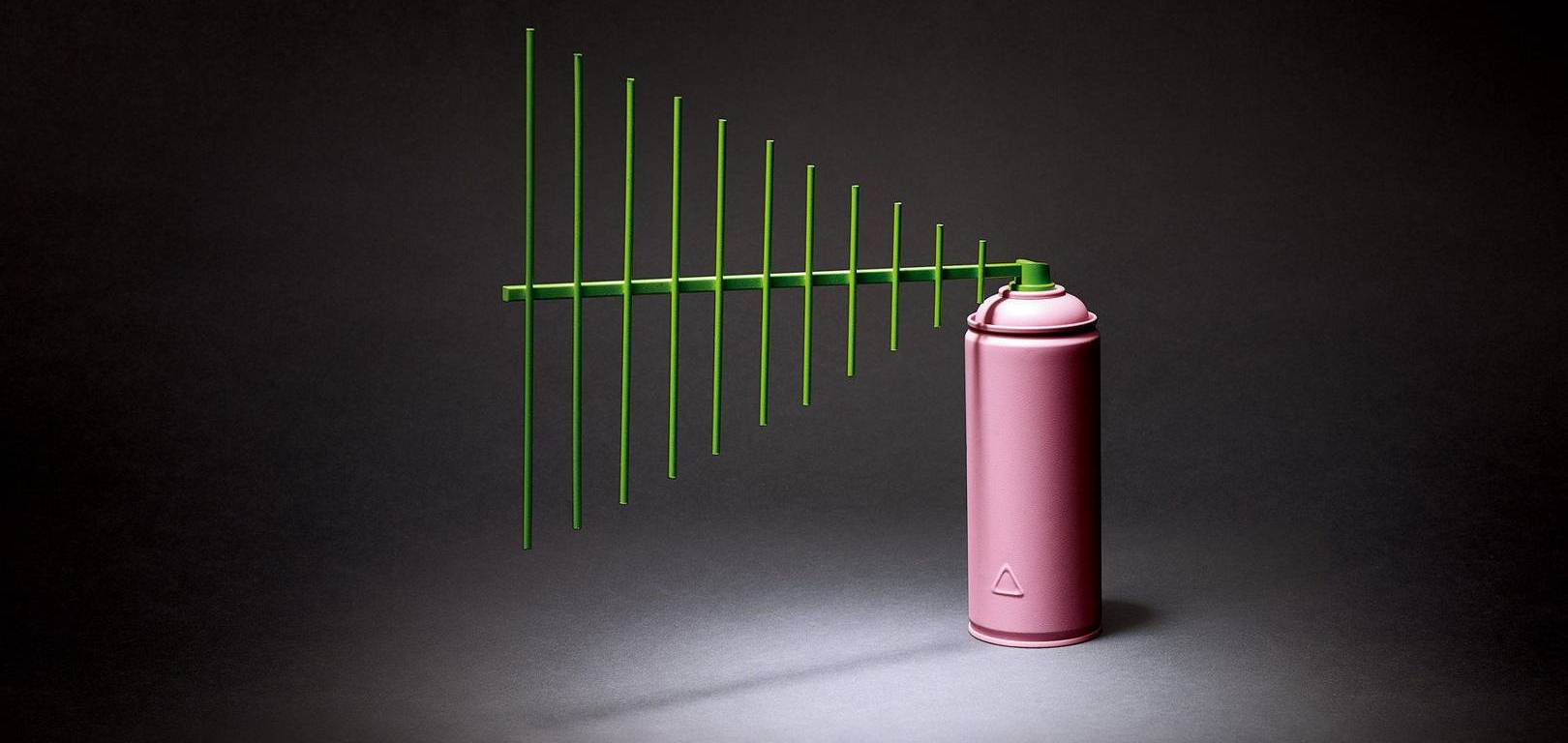 Ένα σπρέι που δημιουργεί κεραία wi-fi