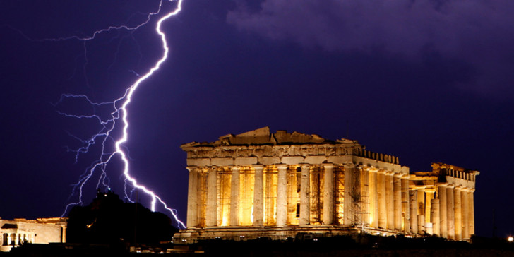 Για τον κεραυνό στην Ακρόπολη Για τον κεραυνό στην Ακρόπολη