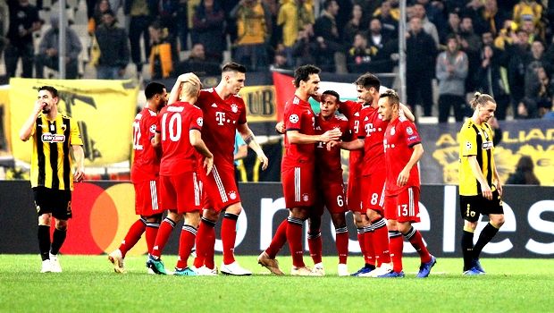 ΑΕΚ – Μπάγερν 0-2 ΑΕΚ – Μπάγερν 0-2