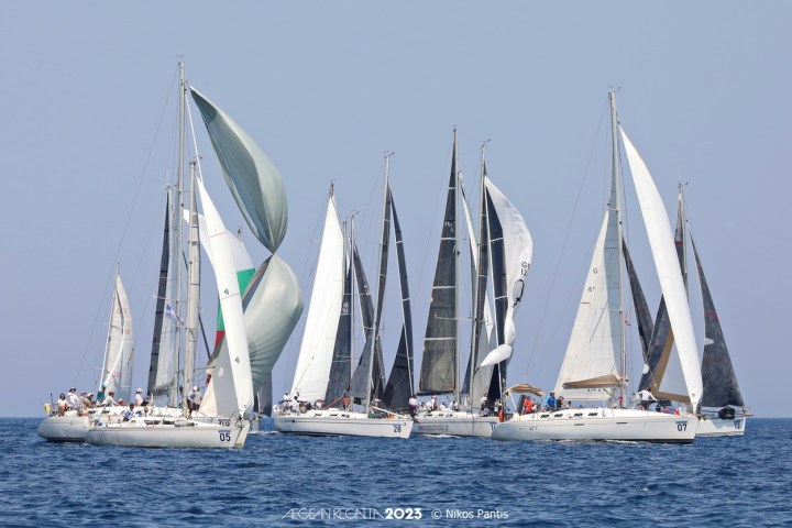Σκληρές ιστιοπλοϊκές μονομαχίες στην Aegean Regatta Σκληρές ιστιοπλοϊκές μονομαχίες στην Aegean Regatta