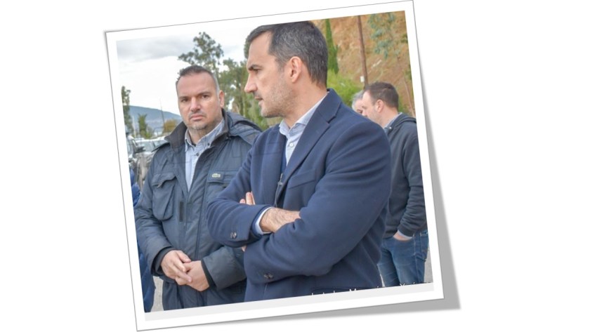 Ο Σταμάτης Βαρδαρός σε περιοδεία του Χαρίτση στην Εύβοια