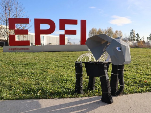 Επιστήμονες εκτύπωσαν τρισδιάστατα ρομπότ-ελέφαντα