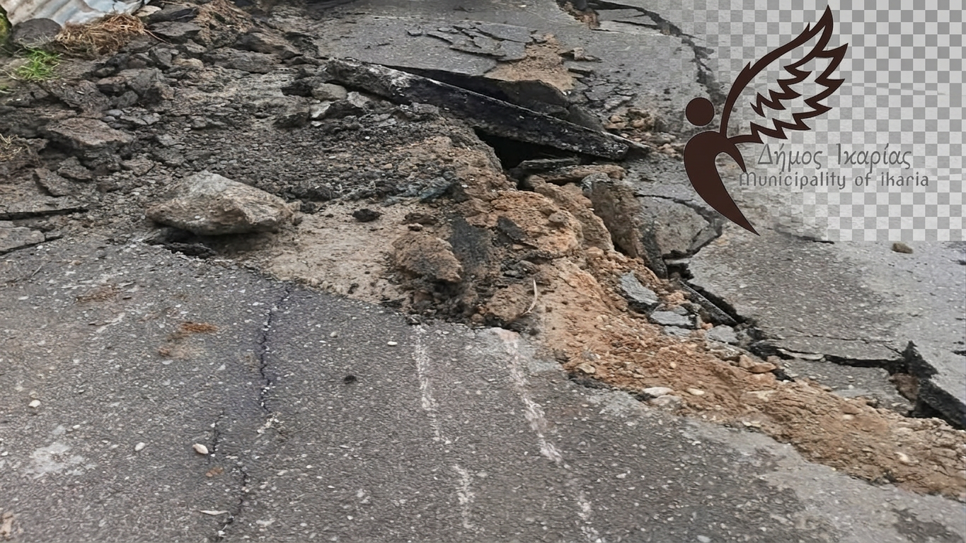 Εγκρίθηκε η αποκατάσταση ζημιών από φυσικές καταστροφές του περασμένου Φεβρουάριου στην Ικαρία